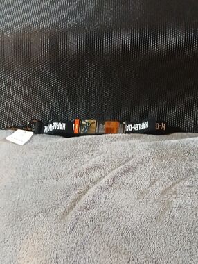 NWT Harley-Davidson Black and Orange Branded Dog Leash